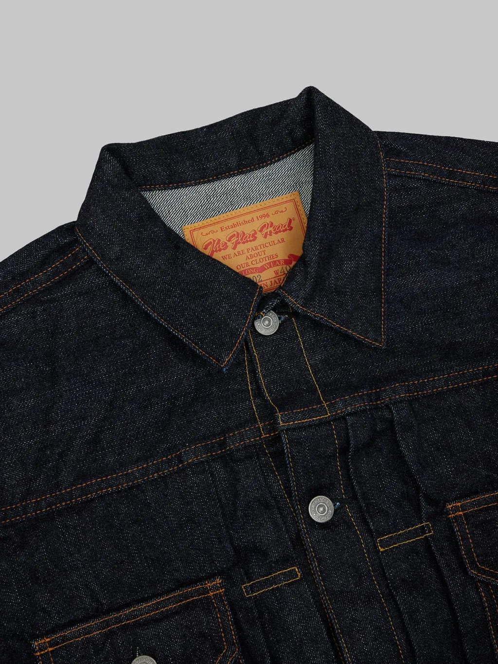 The Flat Head 14.5oz Type II 50's Denim Jacket