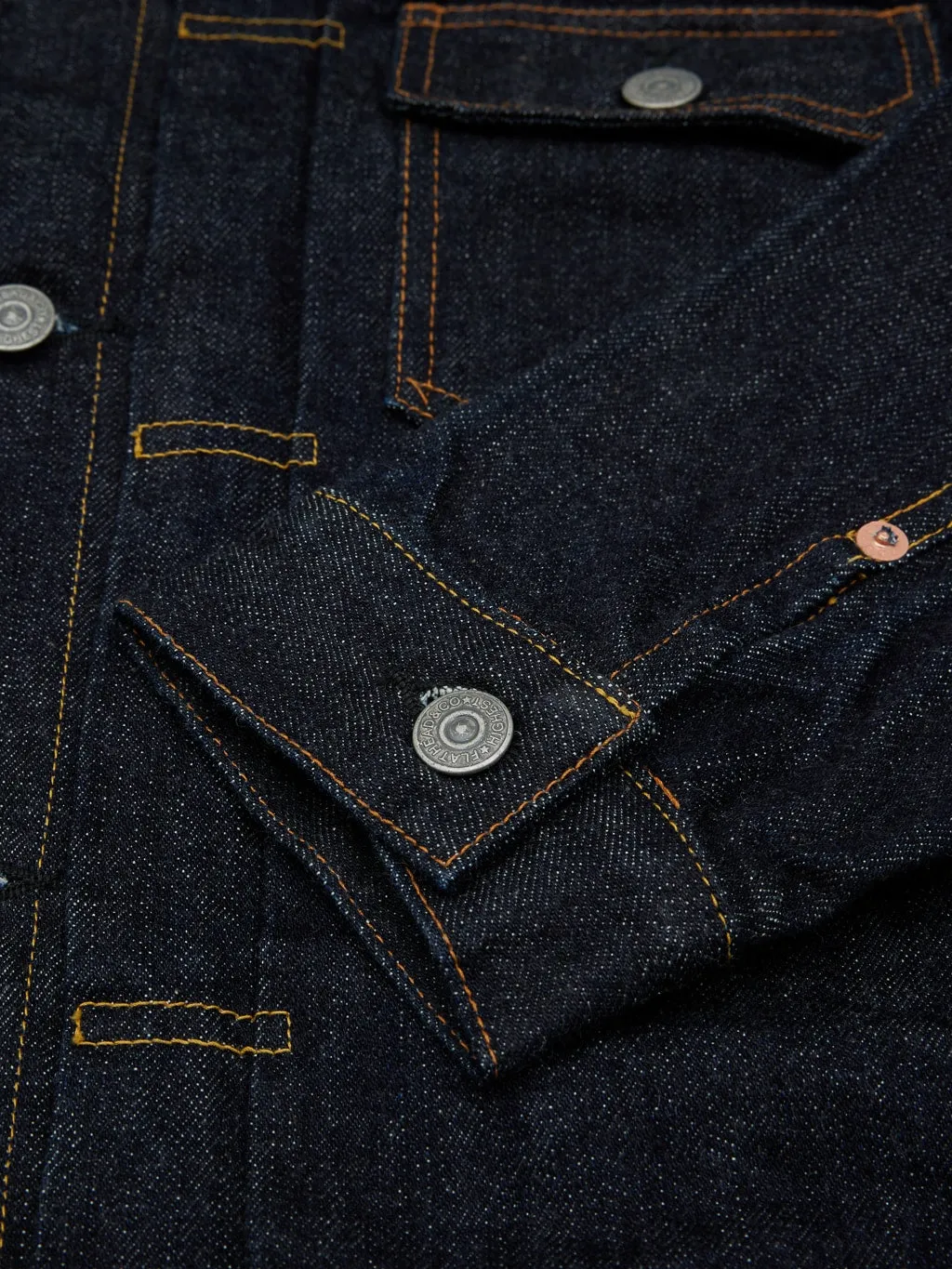 The Flat Head 14.5oz Type II 50's Denim Jacket