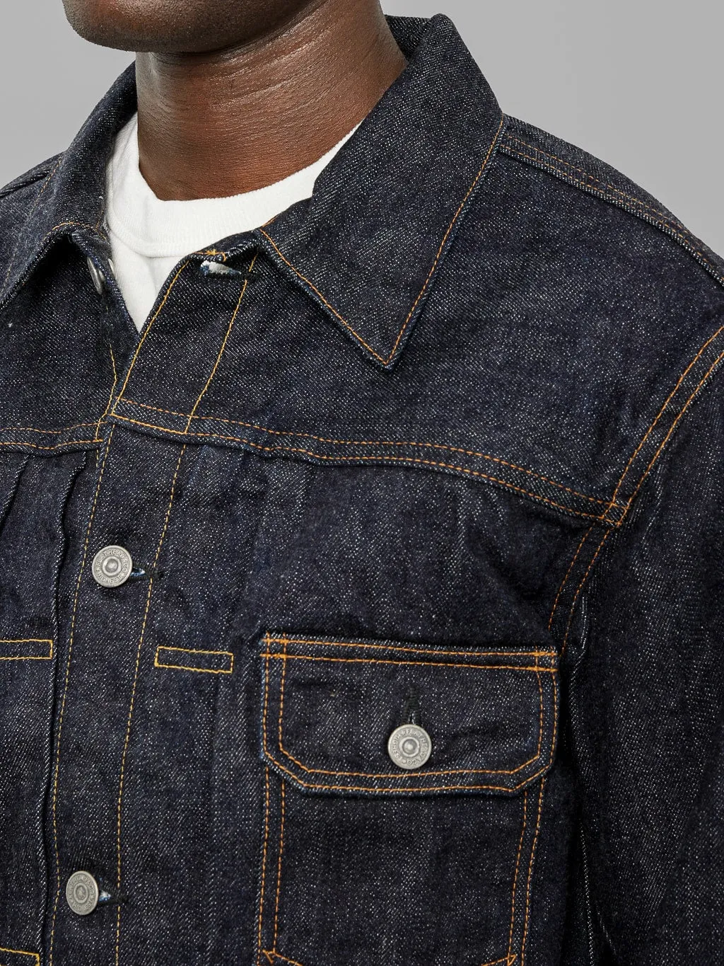 The Flat Head 14.5oz Type II 50's Denim Jacket