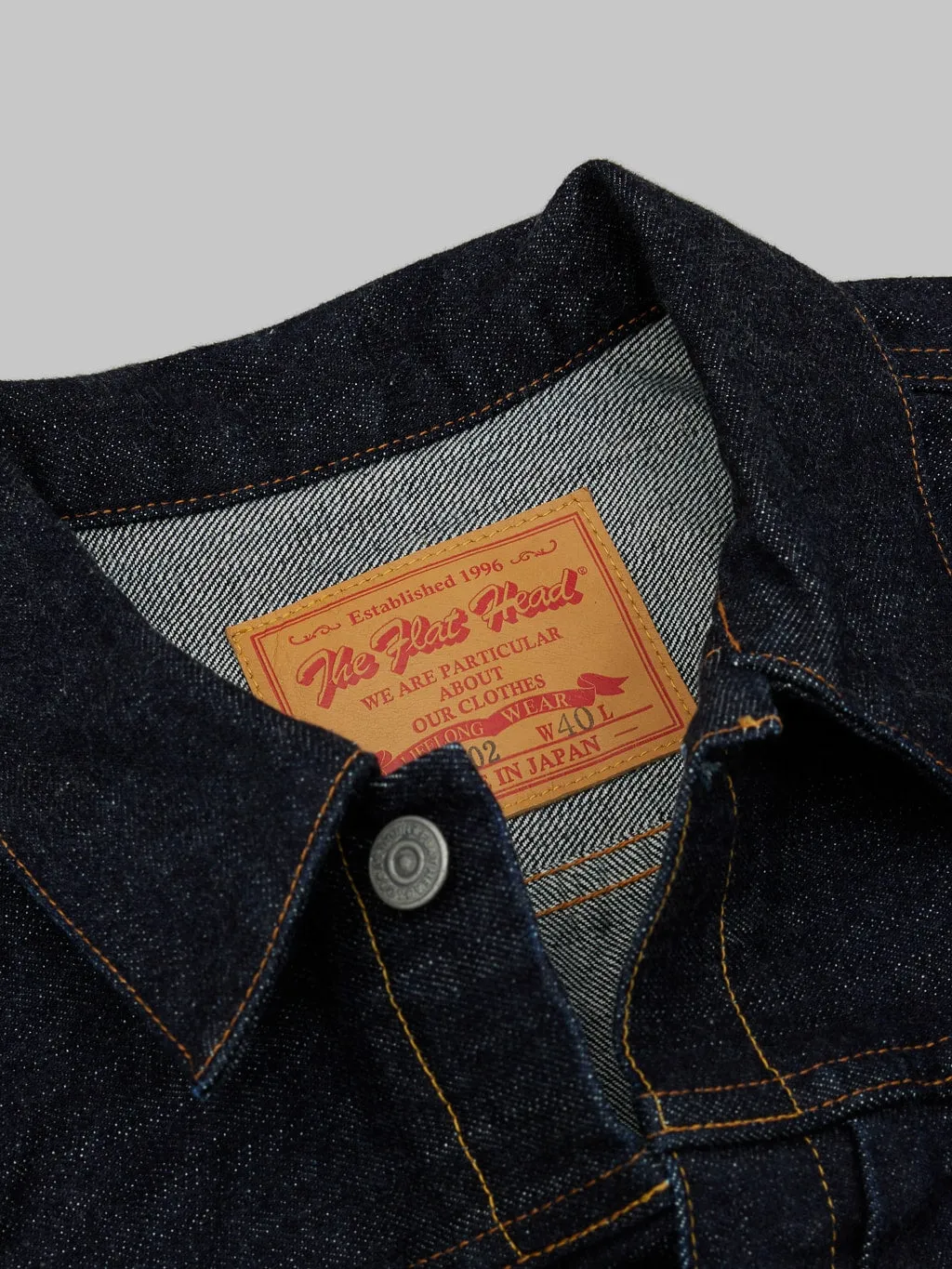 The Flat Head 14.5oz Type II 50's Denim Jacket