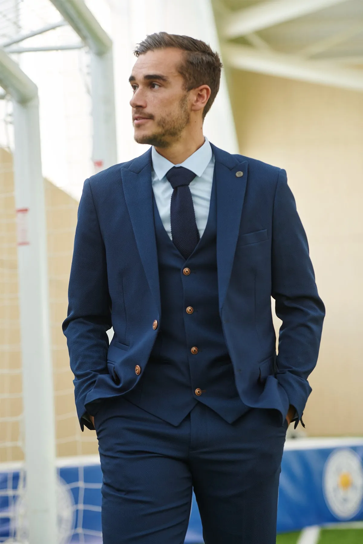 The Leicester City F.C. Collection - MAX Royal Blue Suit As Worn By Harry Winks