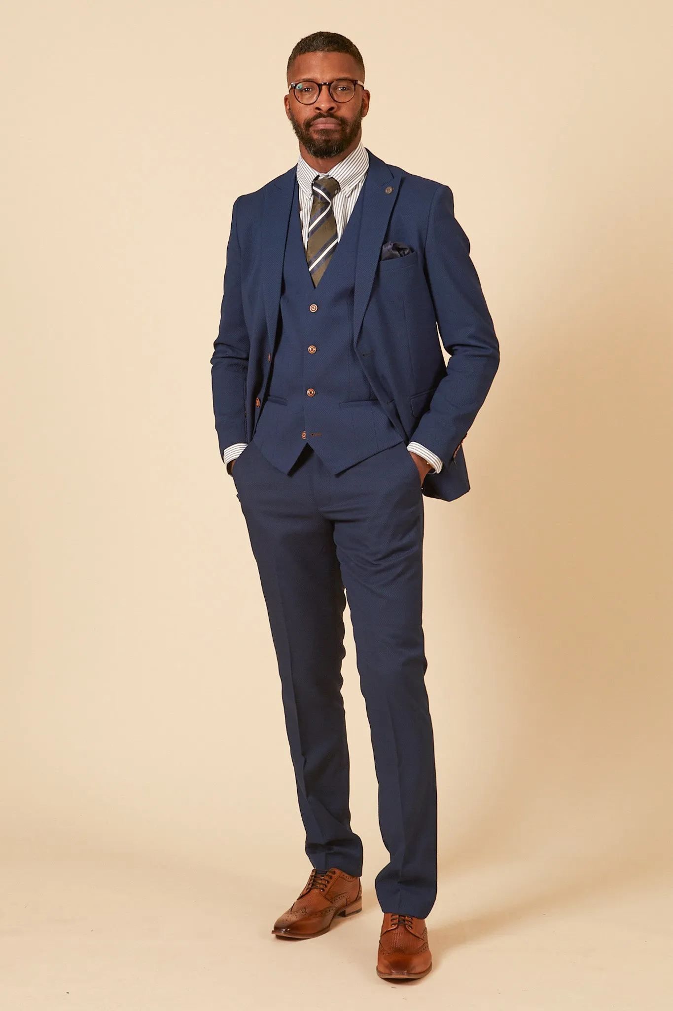 The Leicester City F.C. Collection - MAX Royal Blue Suit As Worn By Harry Winks