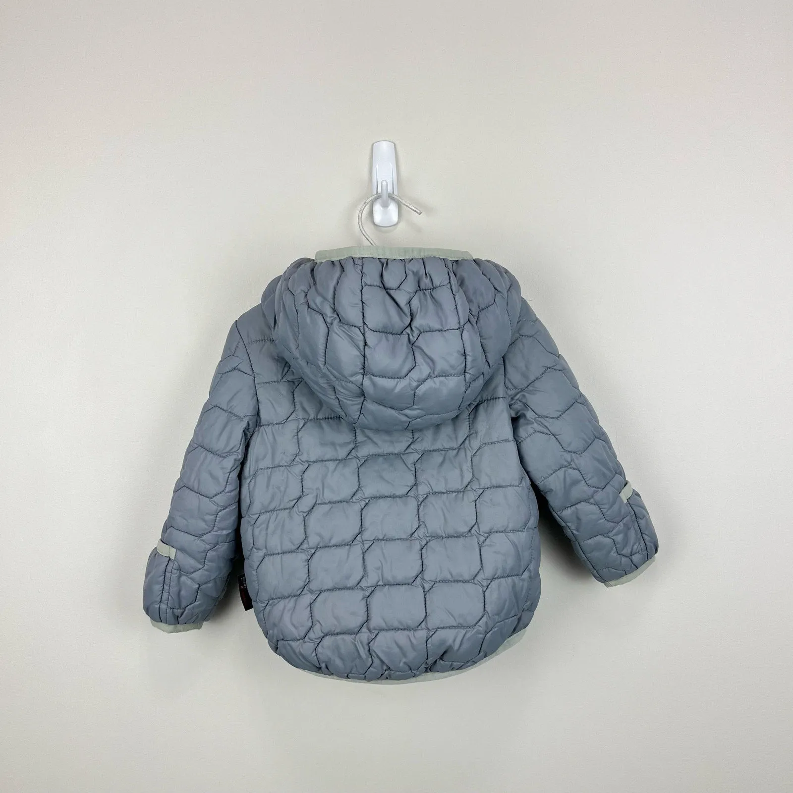 The North Face Baby ThermoBall Hooded Jacket Gray 6-12 Months