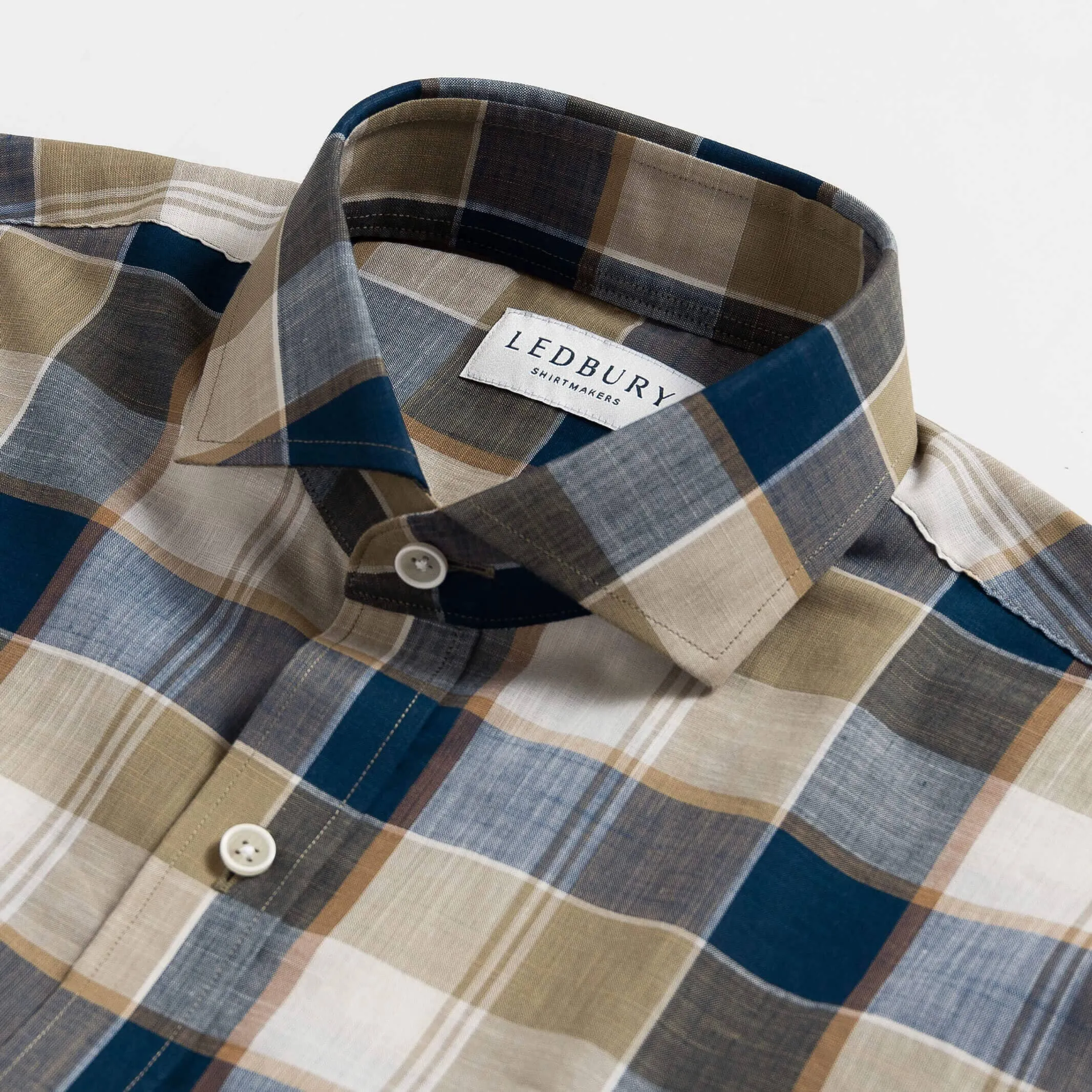 The Olive Albini Olson Plaid Custom Shirt