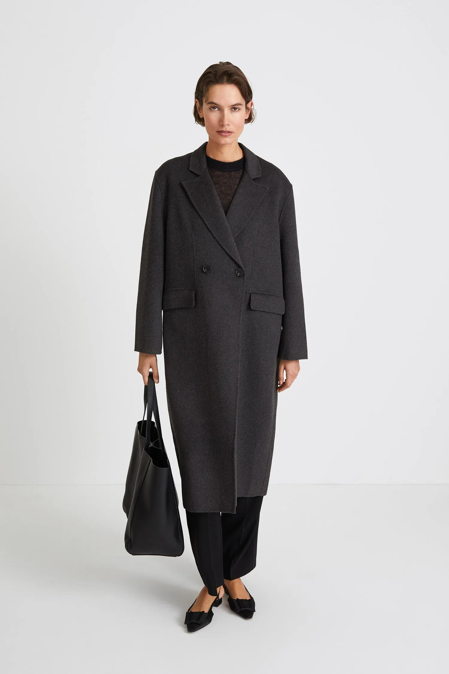 TUVA COAT - DARK GREY