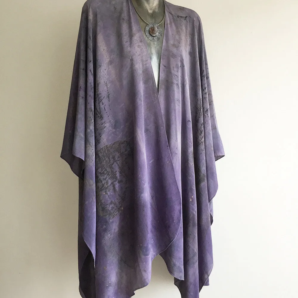 'Water Lilies. Ode to Claude Monet' - Silk Cape No.1