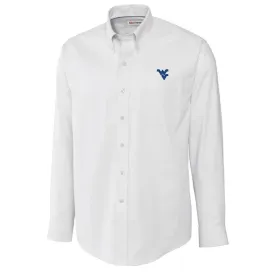 WHITE WVU WOVEN