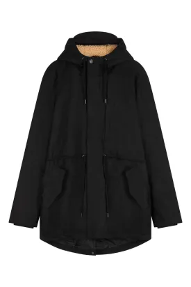 WILSON - Organic Cotton Parka Black