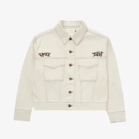 womens honor the gift carpenter jacket (bone)